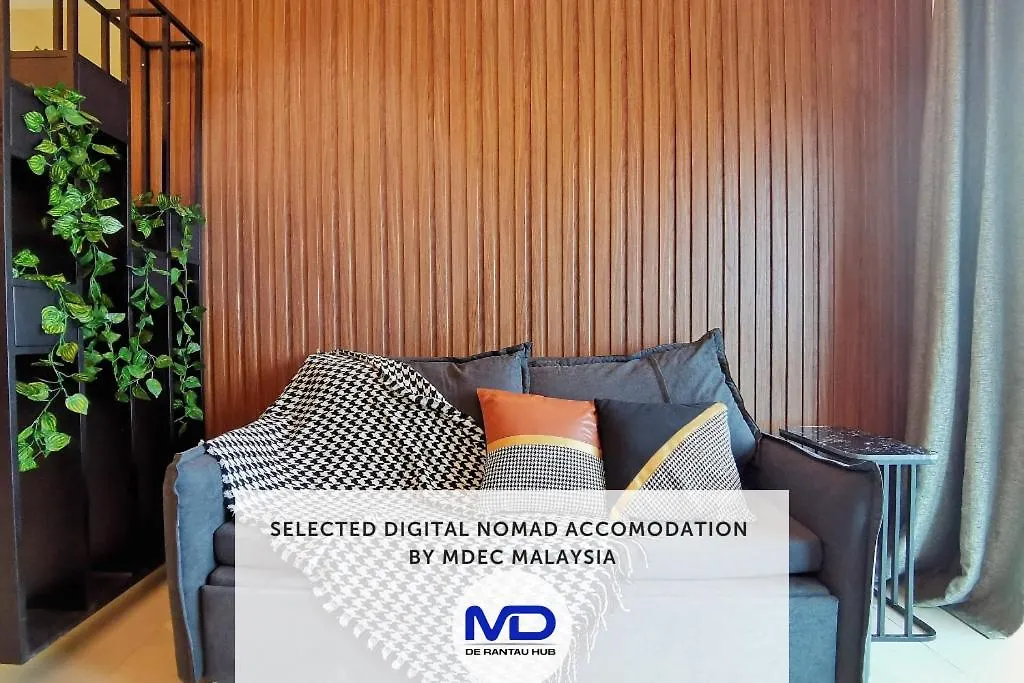 Nowhere 2Br & 2Bath Apartment With Balcony @ Reizz Residences Kuala Lumpur