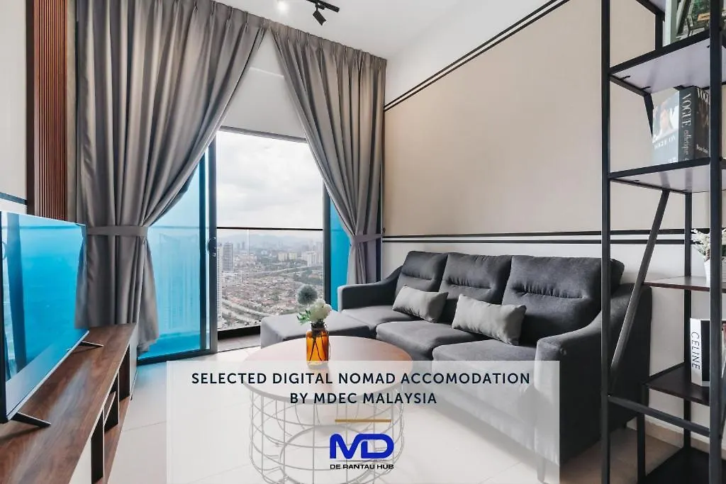 Nowhere 2Br & 2Bath Apartment With Balcony @ Reizz Residences Kuala Lumpur Malaysia